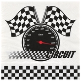Papírové ubrousky Formule 1 – závodní design, 33 x 33 cm, 20 ks