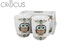 Sada 2ks porcelánových hrnků SOWA ETNO, 360 ml