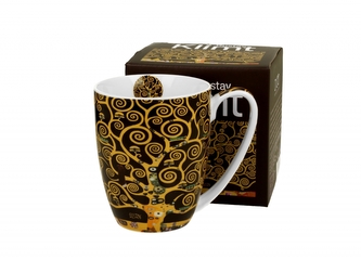Porcelánový hrnek TREE OF LIFE BROWN, 360 ml