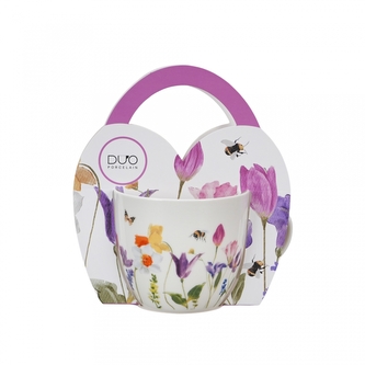 Porcelánový hrnek MAY 460 ml v papírovém košíku
