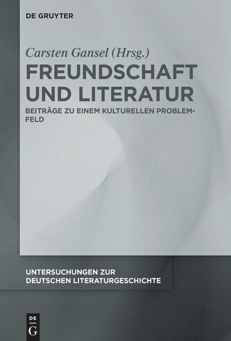 Freundschaft und Literatur