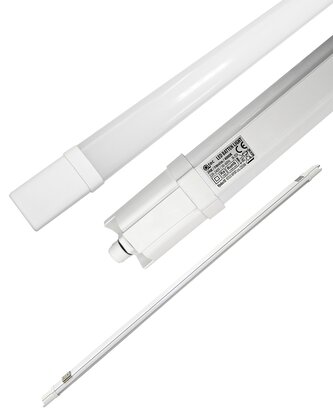 Q-240M LED Batten Light 24W 2500lm 4000K Qtec