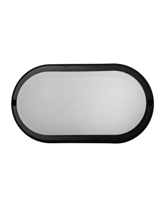 LED stropní svítidlo Q-51A 8W 720lm 4200K IP64 - černé QTEC