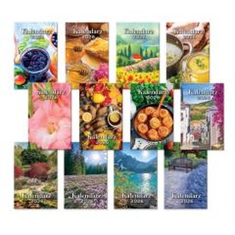 Kalendarz 2026 zdzierak 7,2x11,4cm MIX