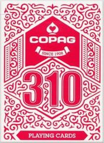 Karty do gry Copag 310 Regular Index Poker czerw