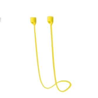 Šňůrka pro bezdrátové sluchátka, délka 70cm, barva Lemon