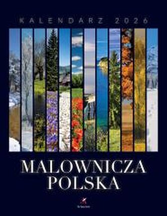 Kalendarz 2026 wieloplanszowy 34x44cm Malownicza..