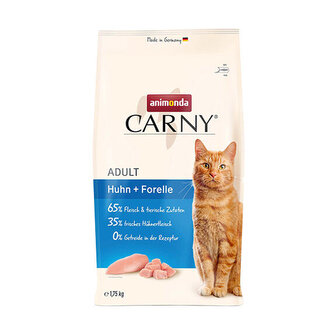 ANIMONDA Carny Adult - kuře + pstruh 1.75 kg