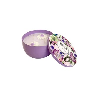 ARÔME Secret garden vonná svíčka v plechové dóze 250g Purple Haze