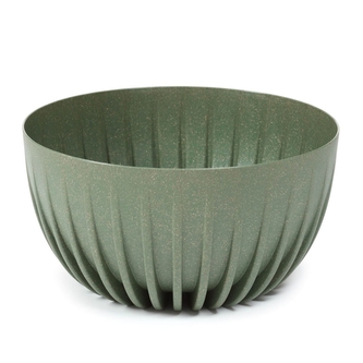 Plastová mísa Mira eco recycled šedozelená, 240 mm