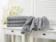 B.E.S. - Petrovice, s.r.o. Bavlněná froté osuška 70x140 Standard - Dark grey