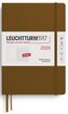 Weekly Planner & Notebook 2026 Medium (A5) Spice Brown