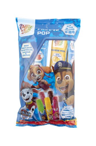 Paw Patrol Freeze Pop - zmrzliny ke zmražení s ovocnou složkou 1