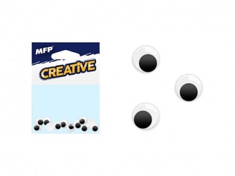 Pohyblivé oči 1,5cm 12ks