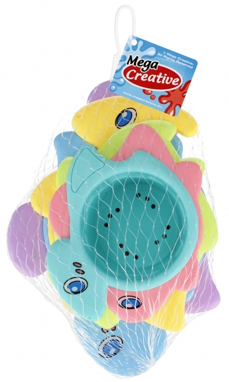 Kubeczki do układania Zwierzątka 15cm siatka MEGA CREATIVE 532190 Kubeczki do układania Zwierzątka 15cm siatka MEGA CREATIVE 532190