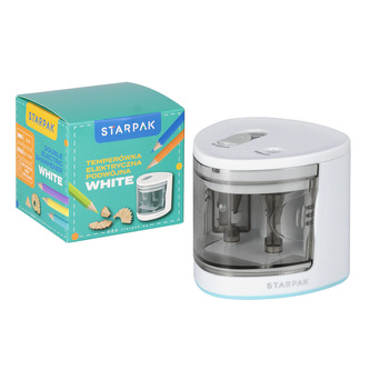 Temperówka elektryczna podwójna  biała STARPAK 470856