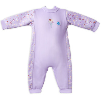 Splash About Dětský neopren - overal - Lilac Spring Vel. L (6-12 měs.)