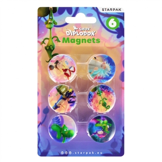 Magnes 30 mm Diplodok op.6 szt. STARPAK 546495