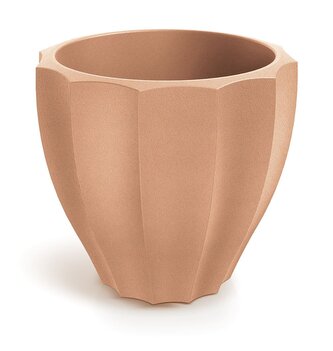 Květináč RONA ROUNDE 40 cm - barva: terakota