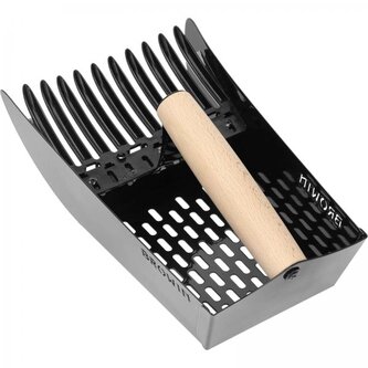 Browin Česaček, trháček na kanadské borůvky, ocel, černý