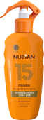 Nubian OF 15 mléko na opalování sprej, 200 ml