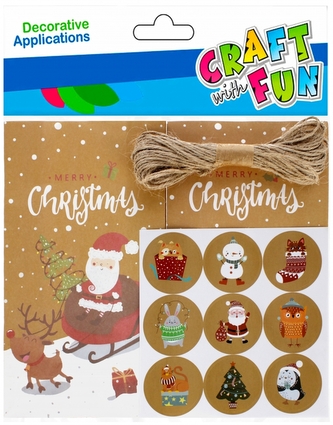 Zestaw kreatywny Kalendarz Adwentowy Boże Narodzenie CRAFT WITH FUN 501462