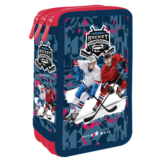 Penál prázdný - 3 patrový JUNIOR S8 - Hokej