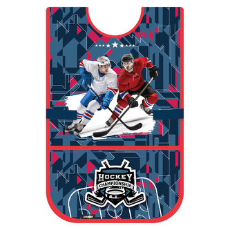 Zástěra/pončo pro výtvarnou výchovu JUNIOR S8 - Hokej