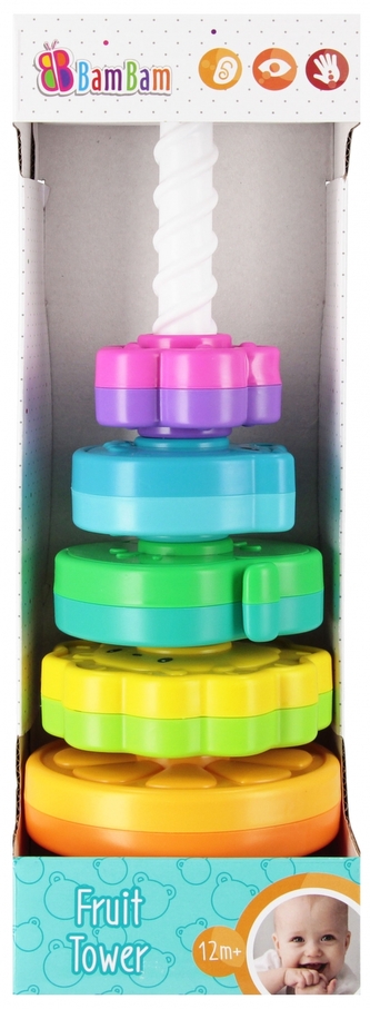 Piramidka edukacyjna Spirala BAM BAM 542537