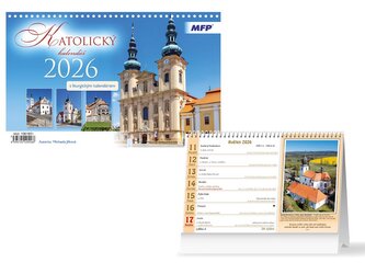 kalendář 2026 stolní Katolický 1061651