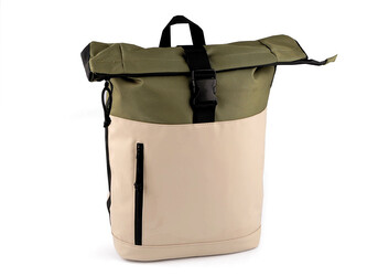 Batoh rolovací vodotěsný 38x44 cm - 1 ks - 3 zelená khaki