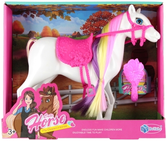 Konik z akcesoriami MEGA CREATIVE 543526