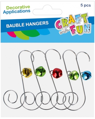 Haczyk na ozdoby metalowy op.5szt. Boże Narodzenie CRAFT WITH FUN 545861 Haczyk na ozdoby metalowy op.5szt. Boże Narodzenie CRAFT WITH FUN 545861