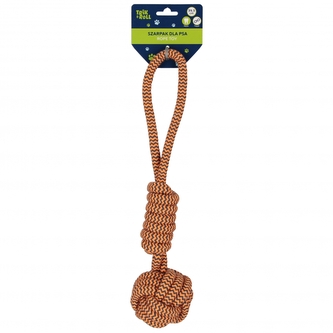 Zabawka dla psa Szarpak 39,5 cm pomarańczowy TRIK&ROLL 560879