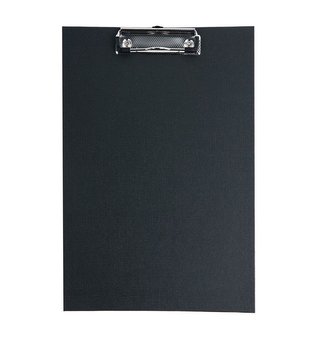 Deska A4 PVC z klipem czarna D.RECT