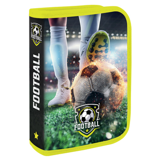 Penál prázdný - 1 palanda JUNIOR S8 - Fotbal