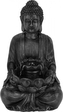 LED fontánka Buddha 47,5 cm černá