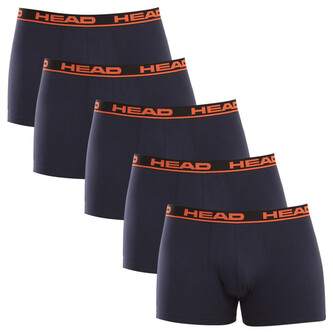 5PACK pánské boxerky HEAD tmavě modré (701203974 012) XL
