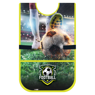 Zástěra/pončo pro výtvarnou výchovu JUNIOR S8 - Fotbal