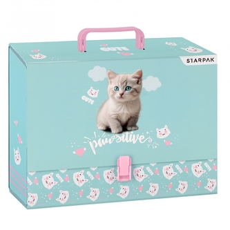 Teczka z rączką A4/95mm Kitty STARPAK 559315