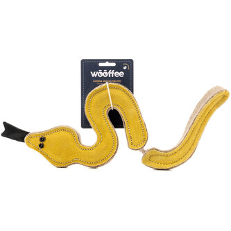 Wooffee kožená hračka Had