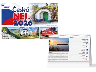 kalendář 2026 stolní Česká NEJ… 1061641