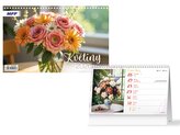 kalendář 2026 stolní Květiny 1061655
