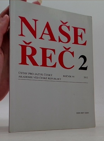 Naše řeč 2 Ročník 95 2012