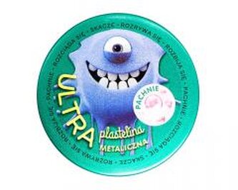 Ultra Plastelina Pachnąca metaliczna niebieska