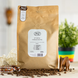 Káva Etiopie Yirgacheffe - Váha: 1000g