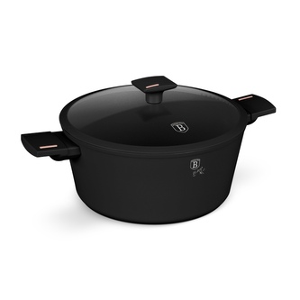 BERLINGERHAUS Kastrol s titanovým povrchem a poklicí 28 cm Monaco Collection BH-8262