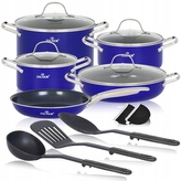 Sada hrnců s mramorovým povrchem a příslušenstvím - 14ks