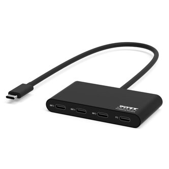 PORT CONNECT USB-C HUB, 3x USB-C 3.1 + 1x USB-C 100W PD