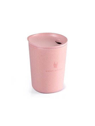 Ekologický kelímek s víčkem - MyCup´n Lid original, 360 ml - Růžová